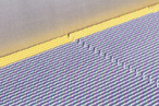 Painted Demarcation Line